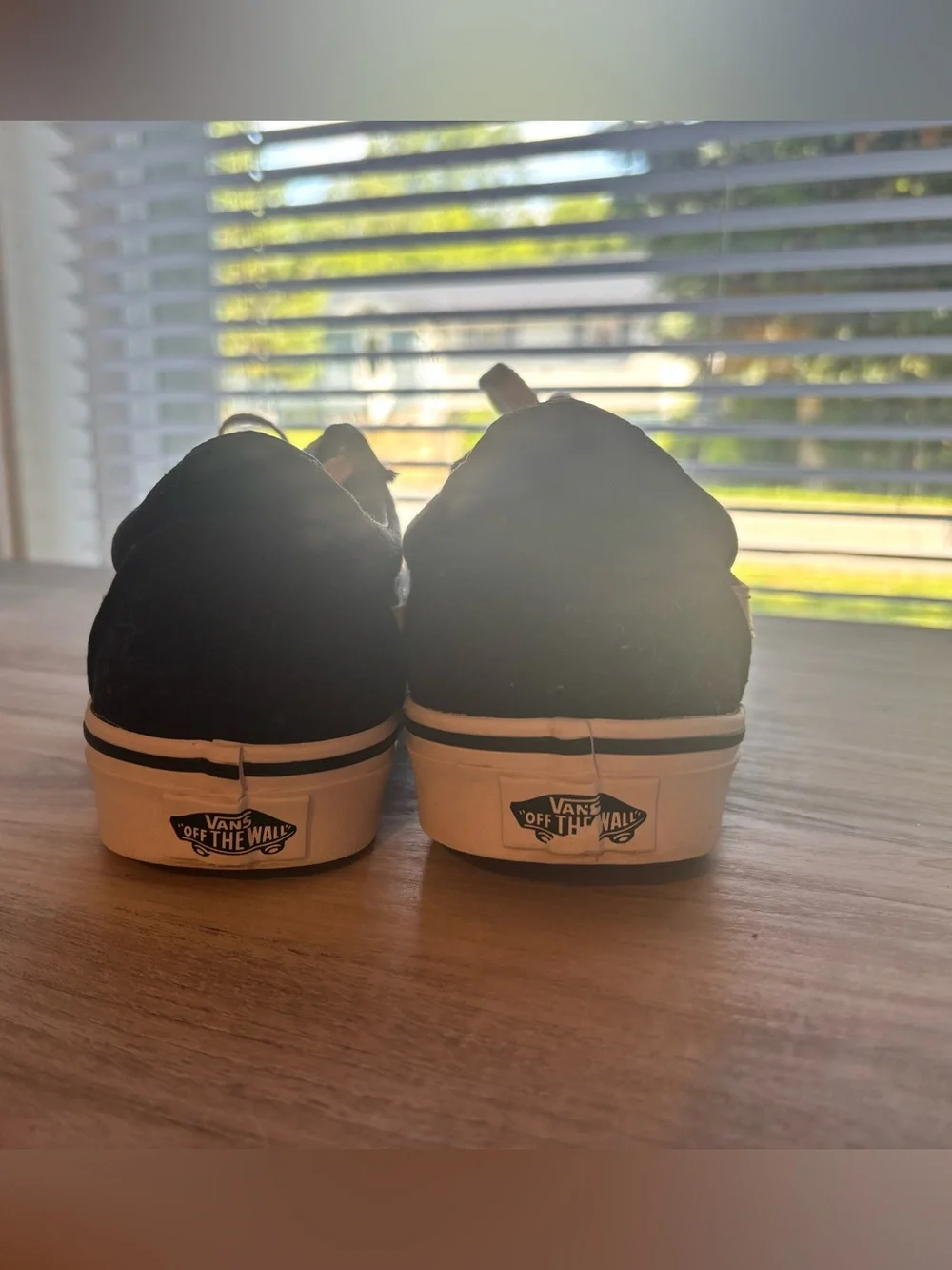 Vans Black and White Old Skool Skate Sneakers